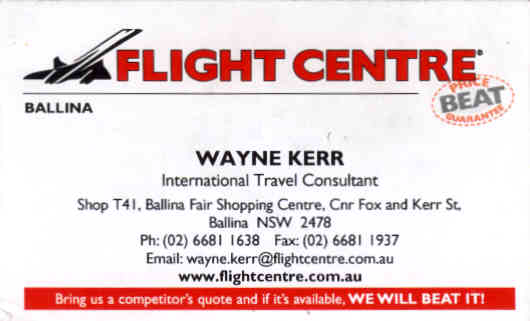 Wayne's Business Card