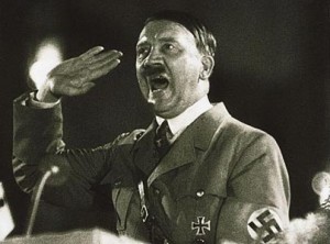 adolf-hitler-joke-4_681576c ABOVE: What each side in the climate change debate looks like to the other side.